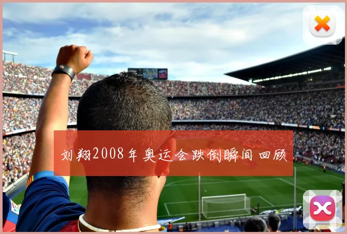 刘翔2008年奥运会跌倒瞬间回顾