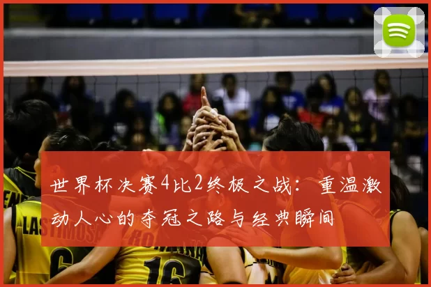 世界杯决赛4比2终极之战:重温激动人心的夺冠之路与经典瞬间