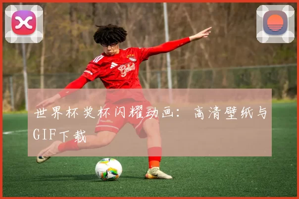 世界杯奖杯闪耀动画:高清壁纸与GIF下载